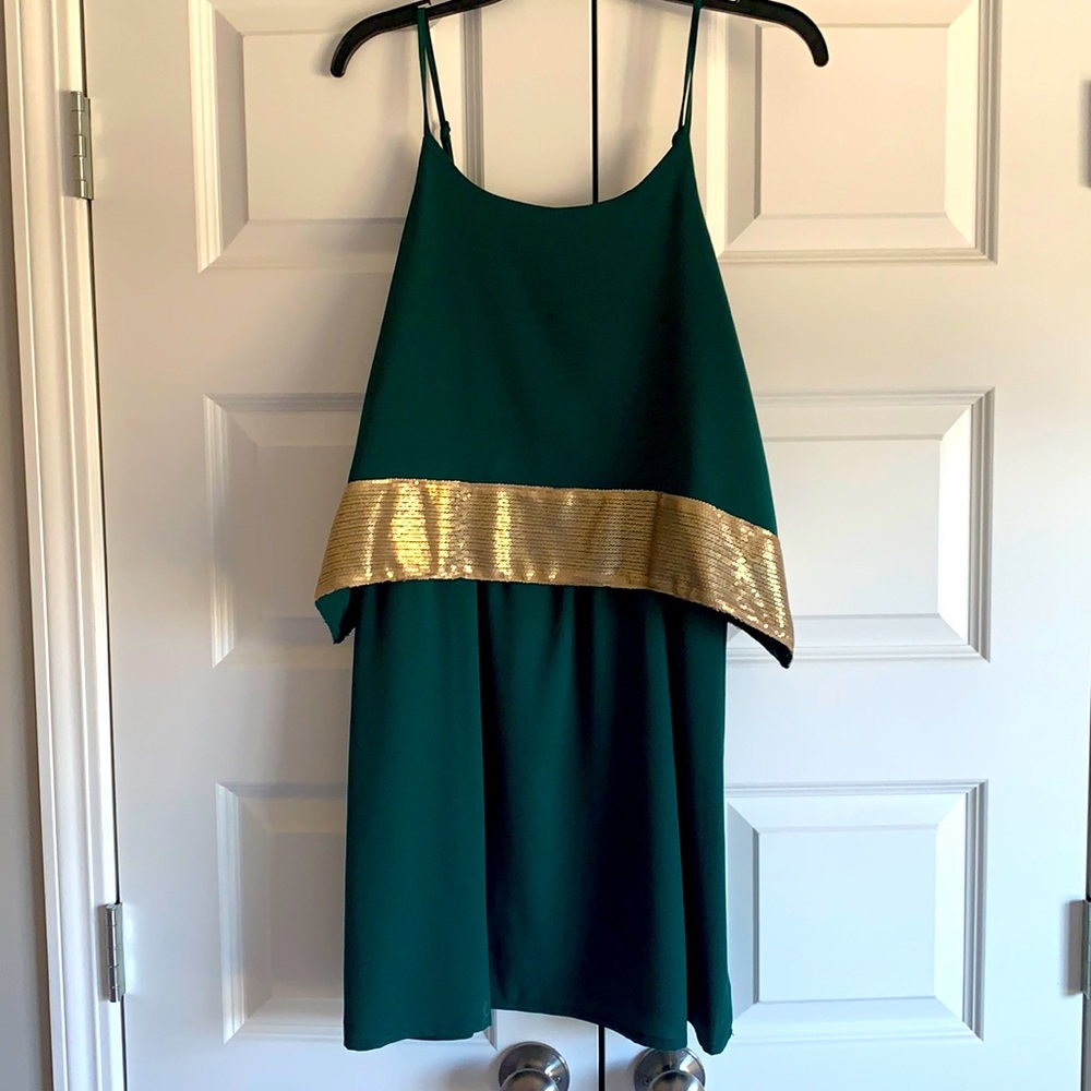 Emerald Green Dress